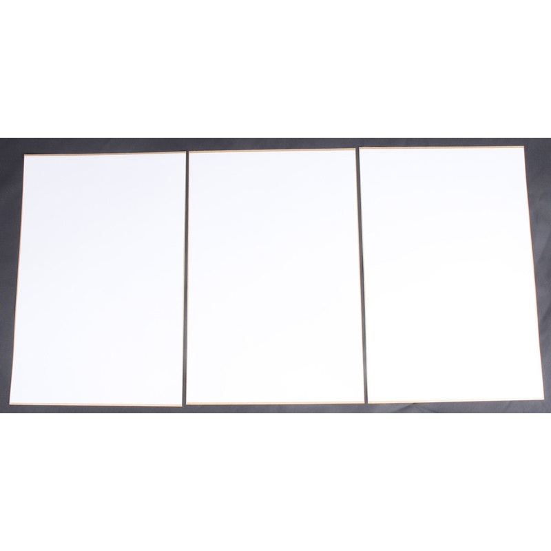 D'COR UNIVERSAL NUMBER PLATE WHITE 3/PK 40-80-108
