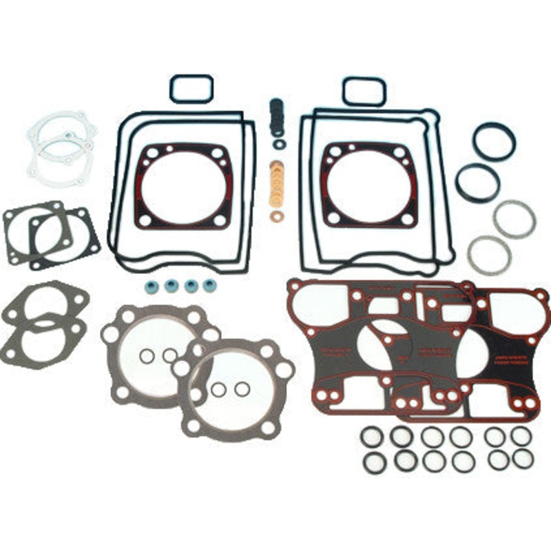 JAMES GASKETS GASKET TOP END KIT EVO W/RUBBER RKR GASKETS 17033-83-A