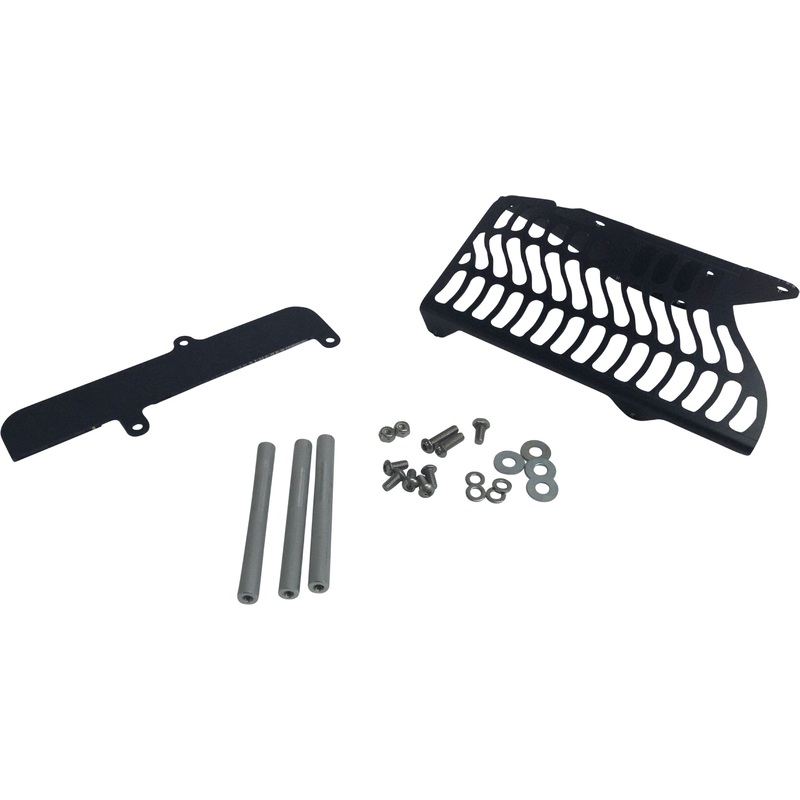 UNABIKER RADIATOR GUARD BLACK KKX65-B