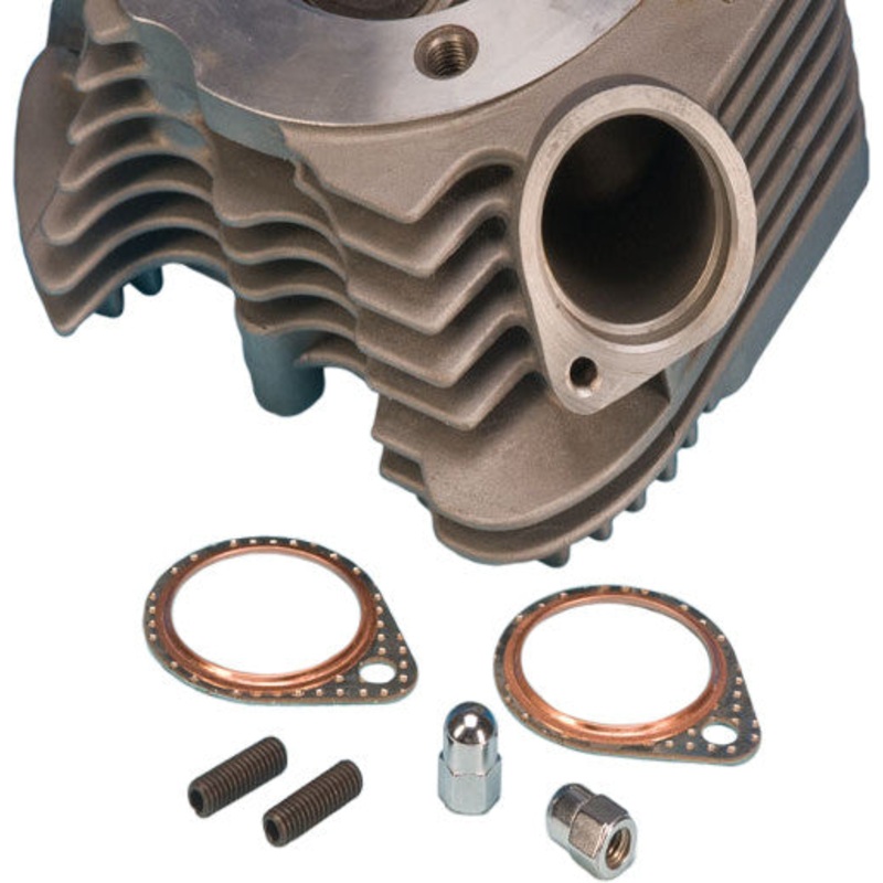 JAMES GASKETS GASKET EXH MNT KIT SHOVEL CHR ACORN NUTS 65834-68-KSC1