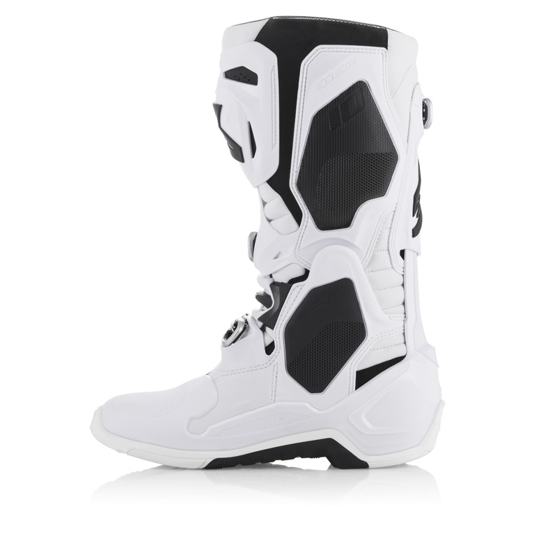 ALPINESTARS TECH 10 BOOTS WHITE SIZE 12 2010020-20-12