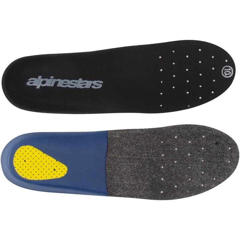 ALPINESTARS TECH 10 REMOVABLE FOOTBED INSERTS SZ 14 25FUT14-14