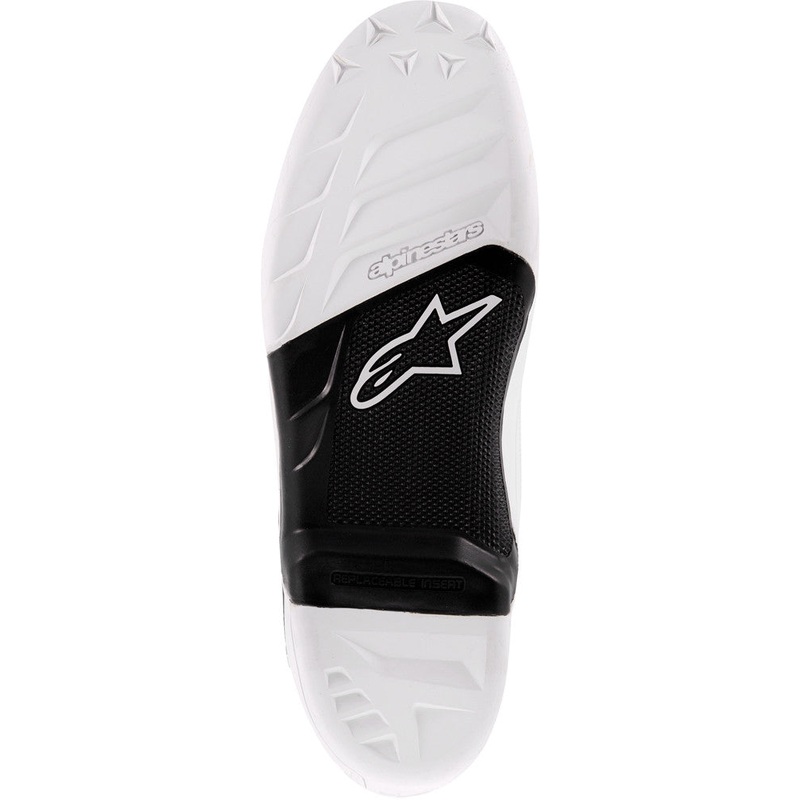 ALPINESTARS TECH-7 SOLE BLACK/WHITE SZ 06 25SUT74-12-06