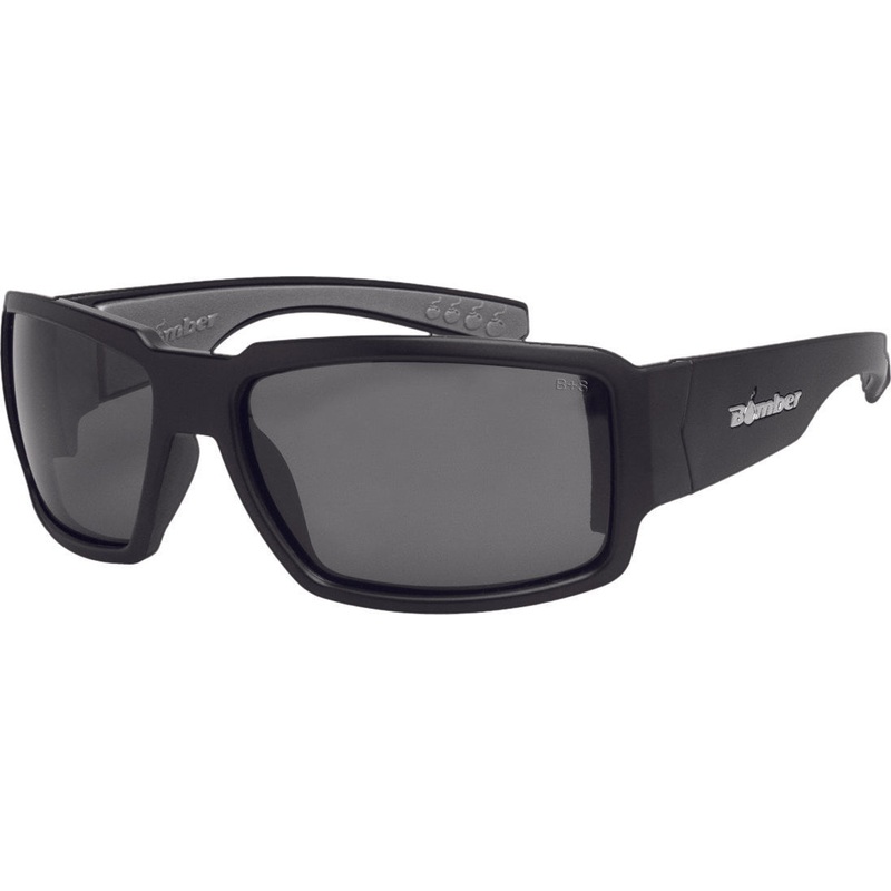 BOMBER BOOGIE BOMB EYEWEAR MATTE BLACK W/SMOKE LENS BG103
