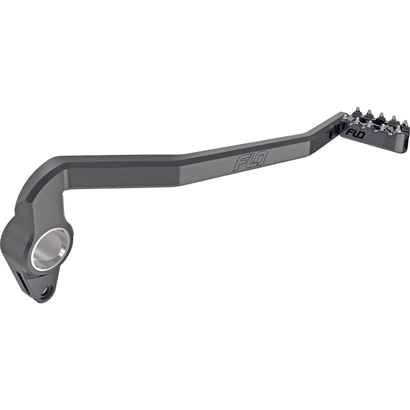 FLO MOTORSPORTS ADJUSTABLE BRAKE LEVER FXR 84-94 HDBP-804BLK