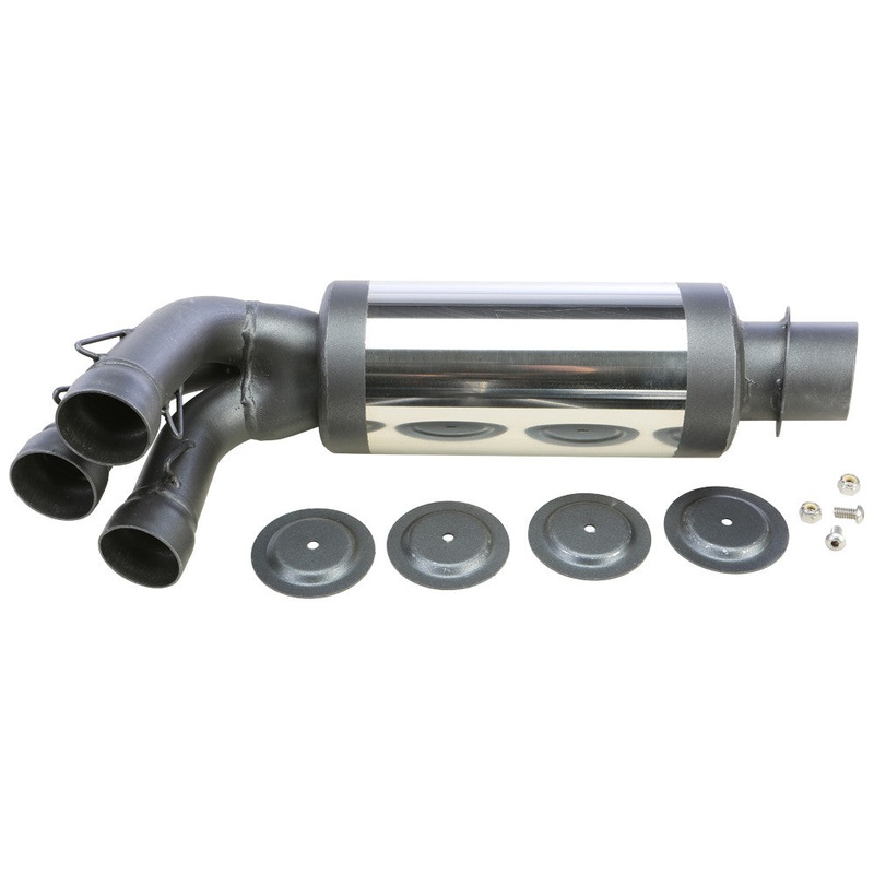 MBRP PERFORMANCE EXHAUST RACE SILENCER 1050515