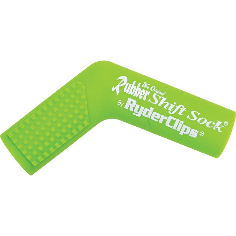 RYDER CLIPS RUBBER SHIFT SOCK (GREEN) RSS-GREEN