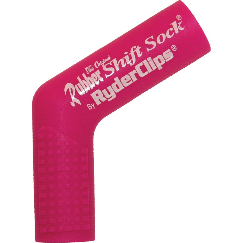 RYDER CLIPS RUBBER SHIFT SOCK (PINK) RSS-PINK