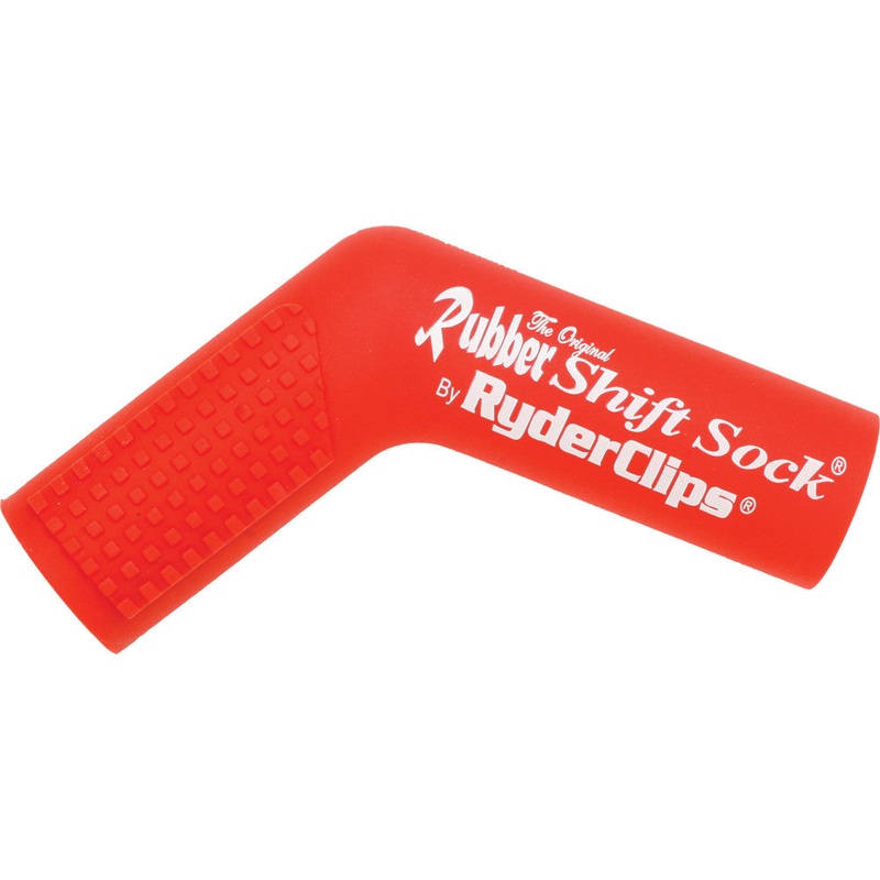 RYDER CLIPS RUBBER SHIFT SOCK (RED) RSS-RED
