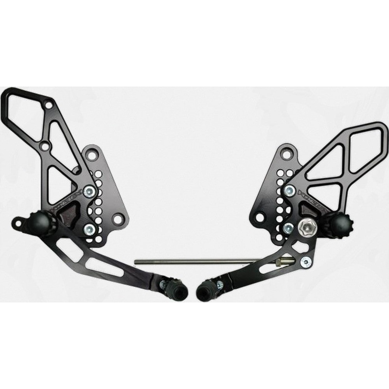VORTEX REAR SET BLACK RS532K