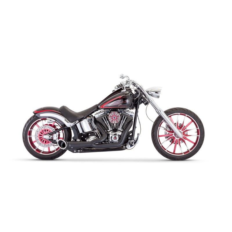 FREEDOM TURNOUT 2-1 BLACK W/BLACK TIP SOFTAIL HD00526