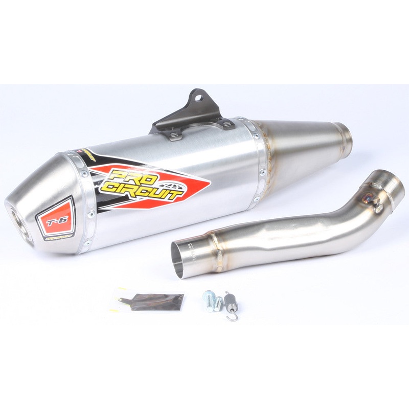 PRO CIRCUIT T-6 STAINLESS SLIP-ON RMZ250 '16-18 0141625A