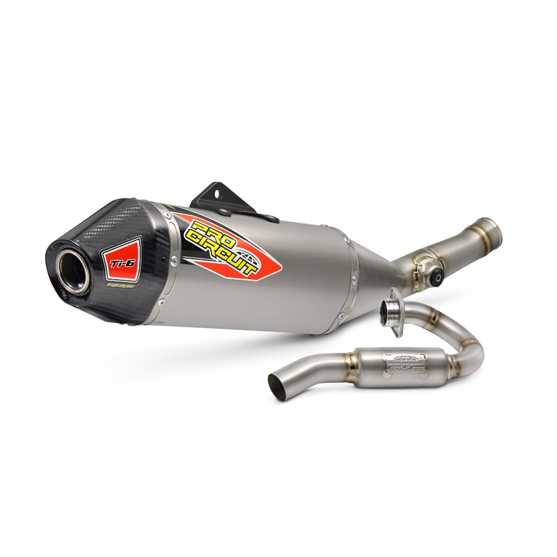 PRO CIRCUIT TI-6 TI EXHAUST SYSTEM KX450F '16-18 0321745F