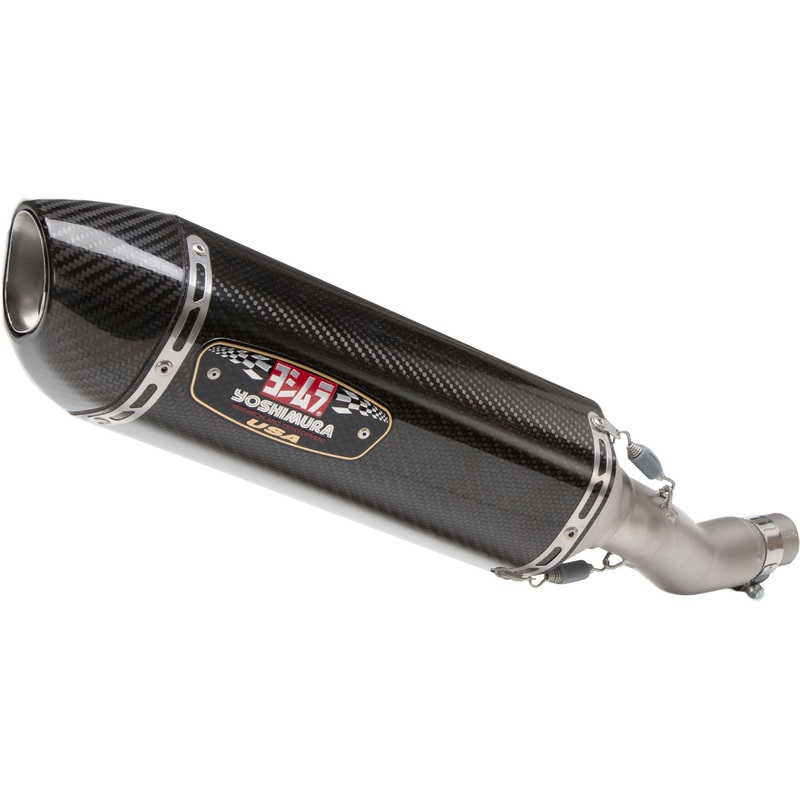 YOSHIMURA EXHAUST R-77 RACE SLIP-ON SS/CF/CF 12310BJ220