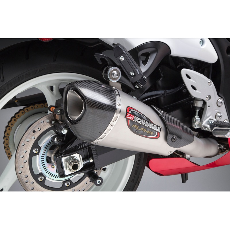 YOSHIMURA EXHAUST RACE ALPHA-T FULL-SYS SS-SS-CF WORKS 11210AP520