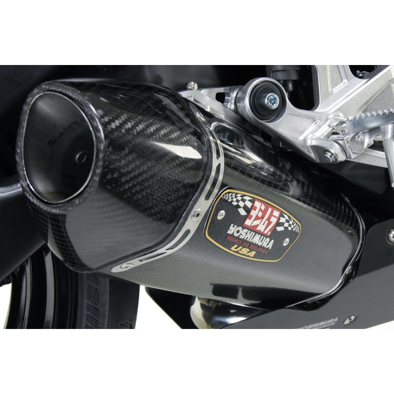 YOSHIMURA EXHAUST RACE R-77 SLIP-ON SS-CF-CF 1202202