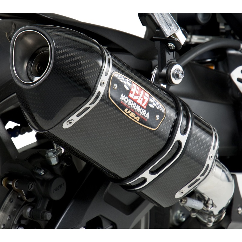 YOSHIMURA EXHAUST STREET R-77 SLIP-ON SS-CF-CF 1160020220