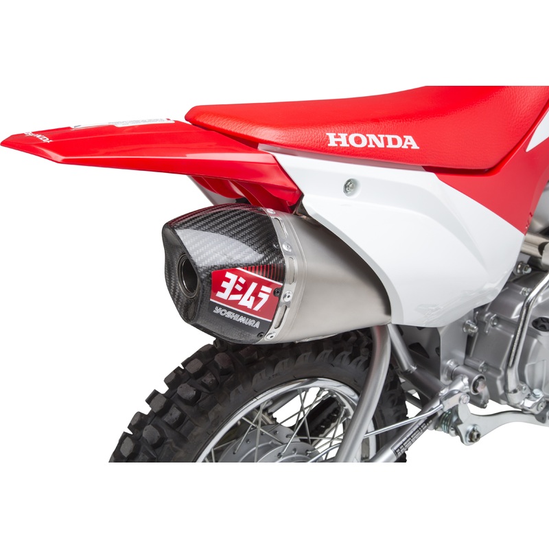 YOSHIMURA RS-9T HEADER/CANISTER/END CAP EXHAUST SYSTEM SS-AL-CF 221110R520