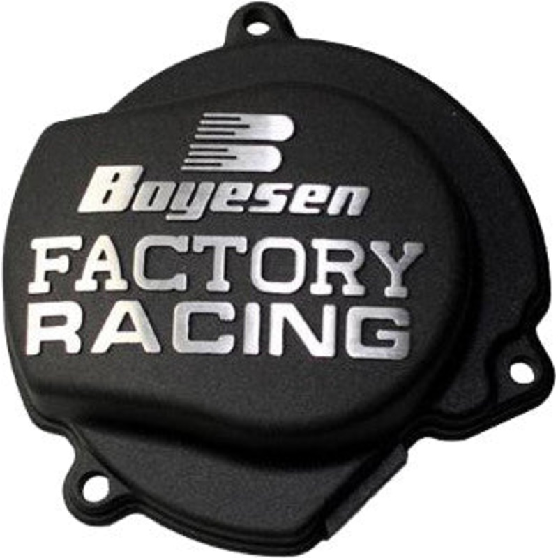 BOYESEN FACTORY RACING IGNITION COVER BLACK SC-40AB