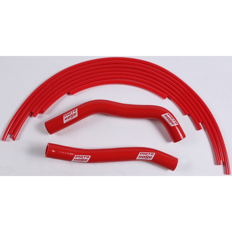 MOTO HOSE SILICONE HOSE KIT (RED) 24-21R