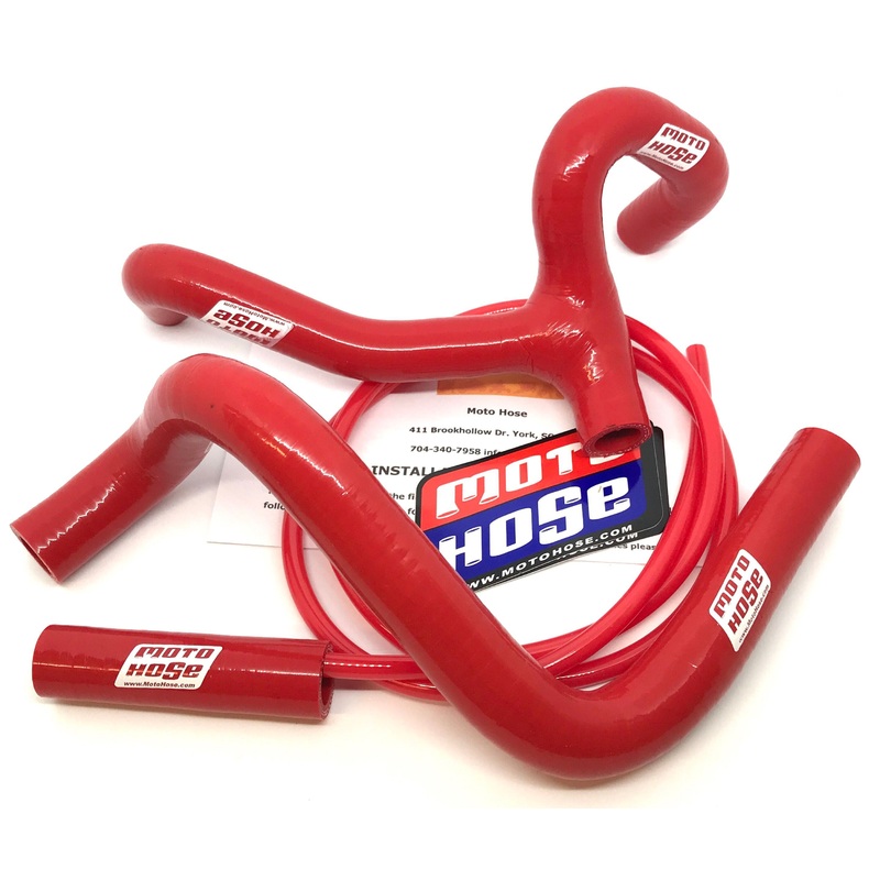 MOTO HOSE Y HOSE KIT RED SUZ RMZ450 24-409YR