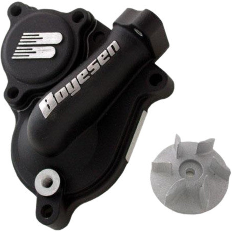 BOYESEN WATERPUMP COVER & IMPELLER KIT BLACK WPK-06B