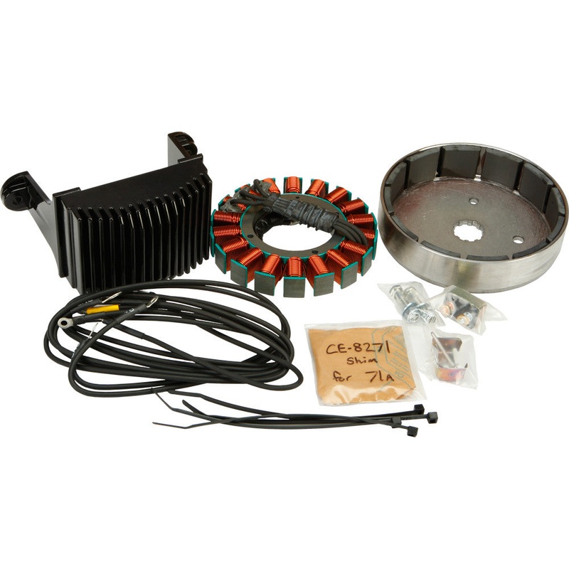 CYCLE ELECTRIC ALTERNATOR KIT RIGID MOUNT 4-SPEED 84-88 CE-71A