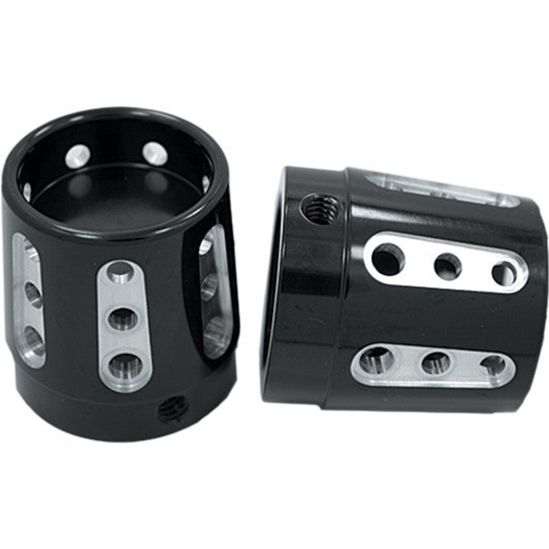 AVON AXLE NUT COVER GATLIN BLACK 1" AXL-GAT-ANO