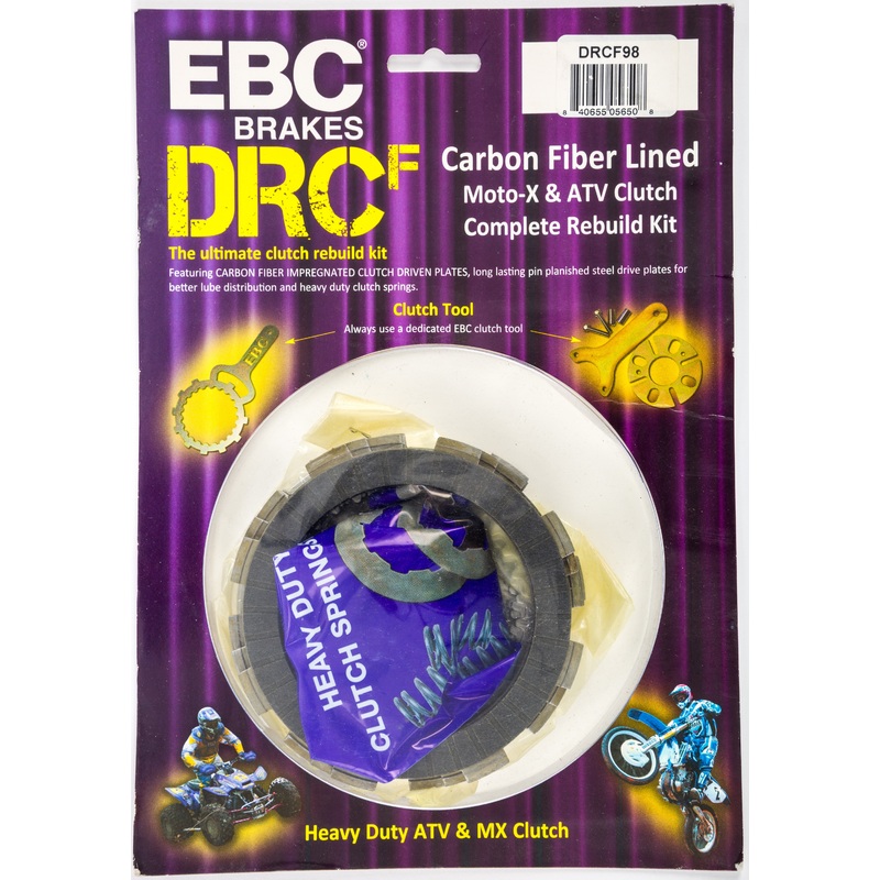 EBC CARBON FIBER CLUTCH COMPLETE SET DRCF98