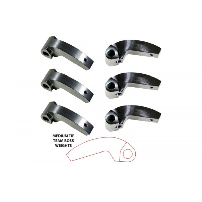 SPEEDWERX HYPERSHIFT TEAM MED TIP MACHINED WEIGHTS 3/PK 64.6G N-1T