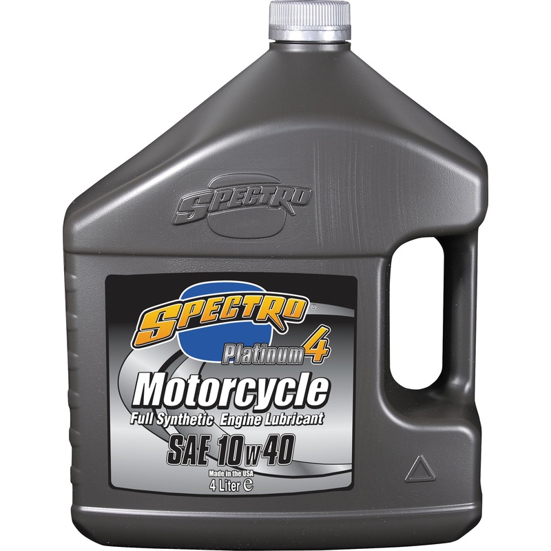 SPECTRO PLATINUM M/C FULL SYN 4T 10W40 4 LT U.SP414