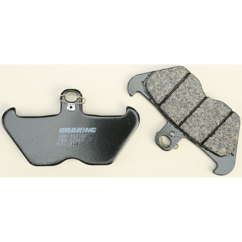 BRAKING BRAKE PAD SET SEMI-METALLIC 806SM1