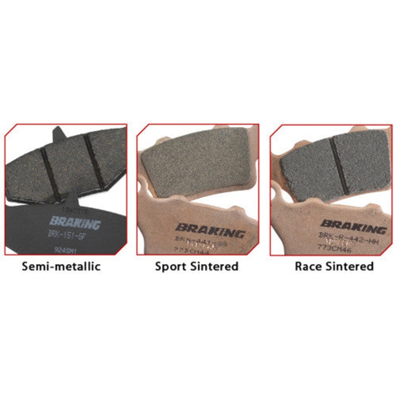 BRAKING BRAKE PAD SET SINTERED HIGH PERFORMANCE 927CM66