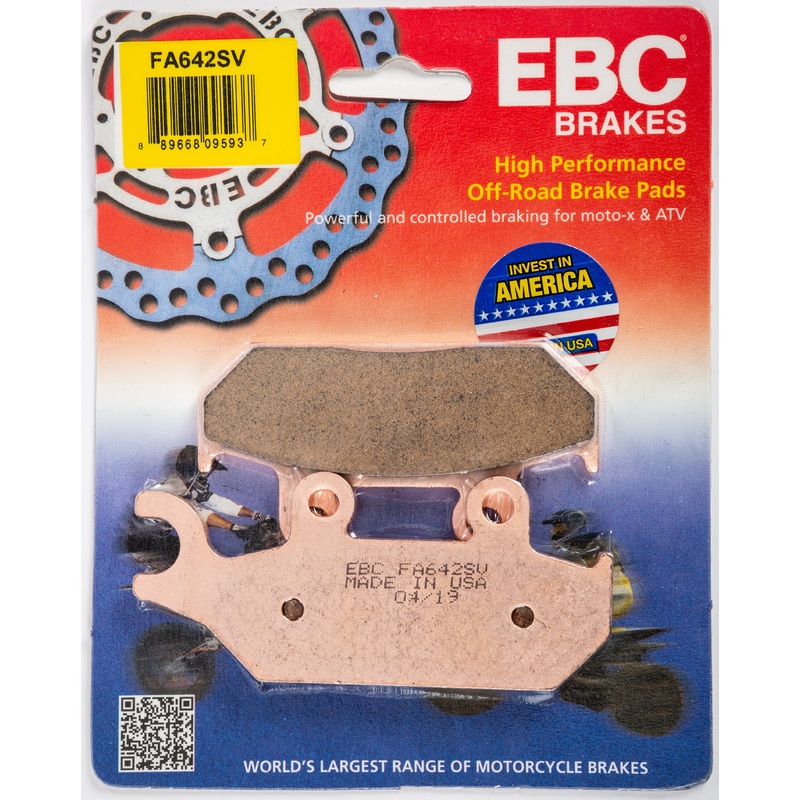 EBC BRAKE PADS SV SEVERE DUTY SINTERED FA642SV