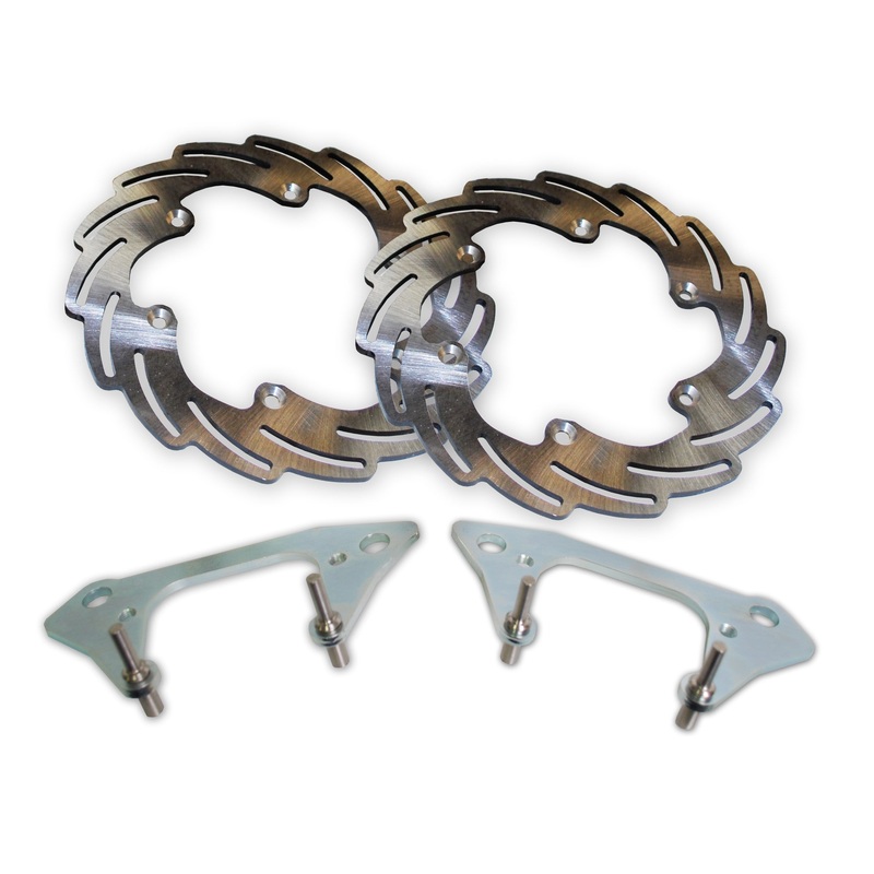 STREAMLINE OVERSIZE ROTOR KIT FRONT F2-OS17