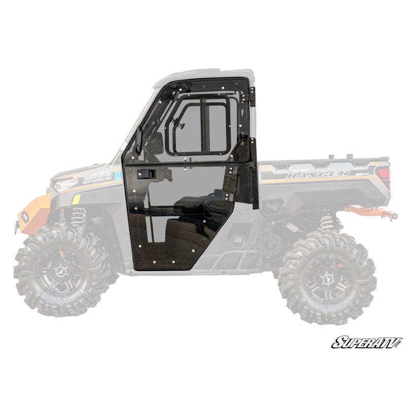 SuperATV Convertible Cab Enclosure Doors for Polaris Ranger XP 1000 (2018-2020)