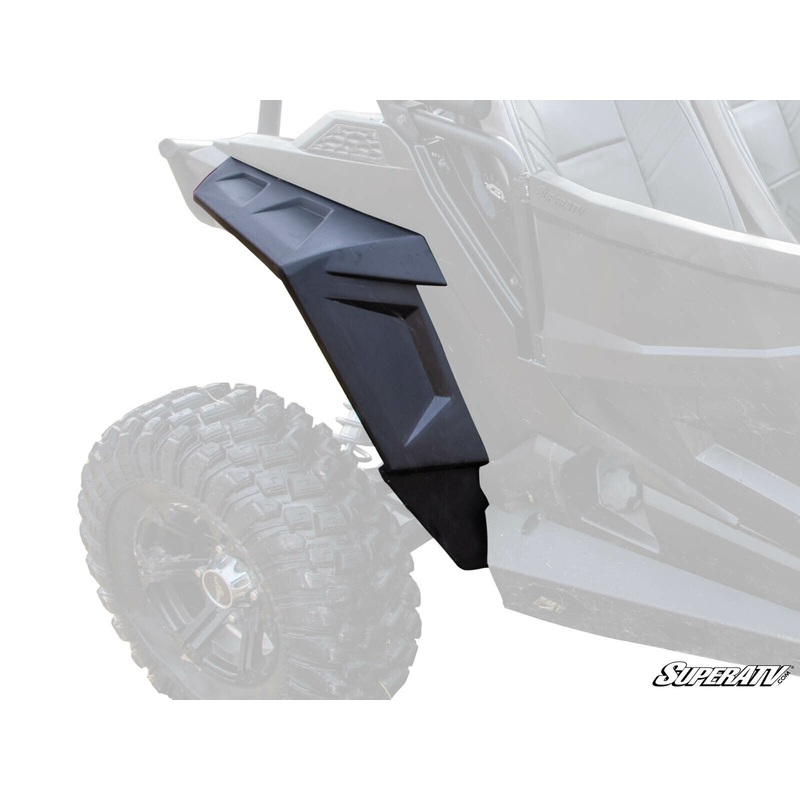 SuperATV Fender Flares for Polaris RZR S 1000 / S4 1000 (2016-2020) - Rear ONLY