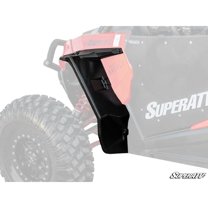 SuperATV Fender Flares for Polaris RZR XP 1000 / XP 4 (2014-2023) - Front ONLY