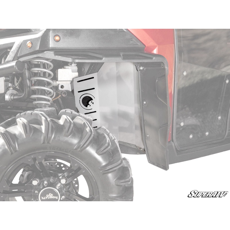 SuperATV Inner Fender Guards for Polaris Ranger XP 900 (2013-2019) - Gray