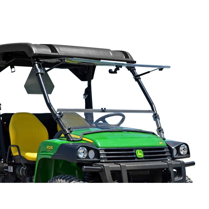 SuperATV John Deere Gator Scratch Resistant Flip Windshield - See Fitment