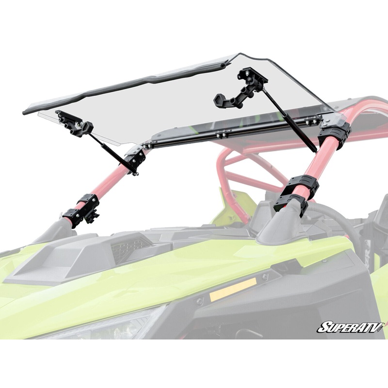 SuperATV Scratch Resistant Flip Windshield for Polaris RZR PRO R (2022+)
