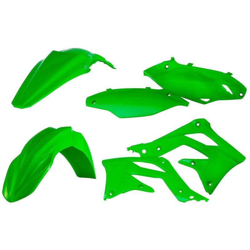 ACERBIS PLASTIC KIT FLUORESCENT GREEN 2386410235