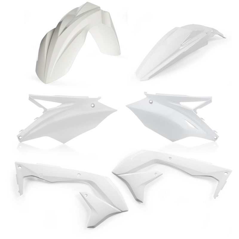 ACERBIS PLASTIC KIT WHITE 2685830002