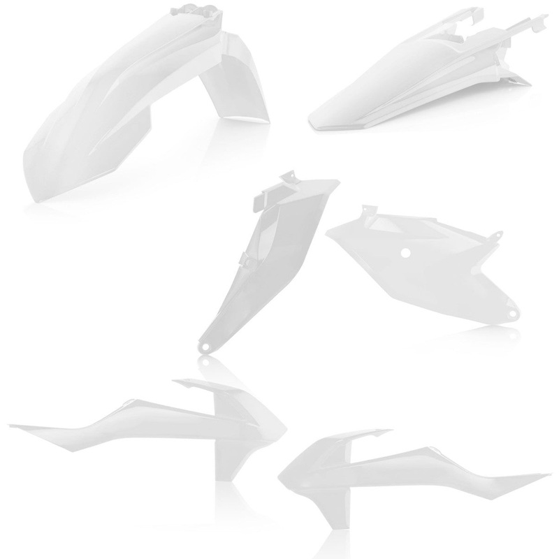 ACERBIS PLASTIC KIT WHITE 2686010002