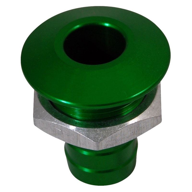 BLOWSION BILLET THRU-HULL WATER FITTING BILGE PUMP OUTLET GREEN 04-03-024