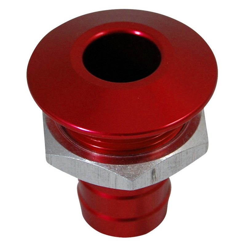 BLOWSION BILLET THRU-HULL WATER FITTING BILGE PUMP OUTLET RED 04-03-027