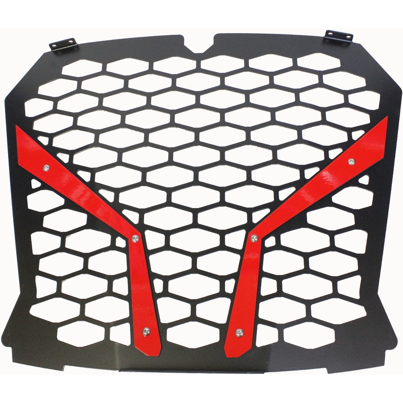 MODQUAD FRONT GRILL FULL RED RZR-FG-XP1KS-RD