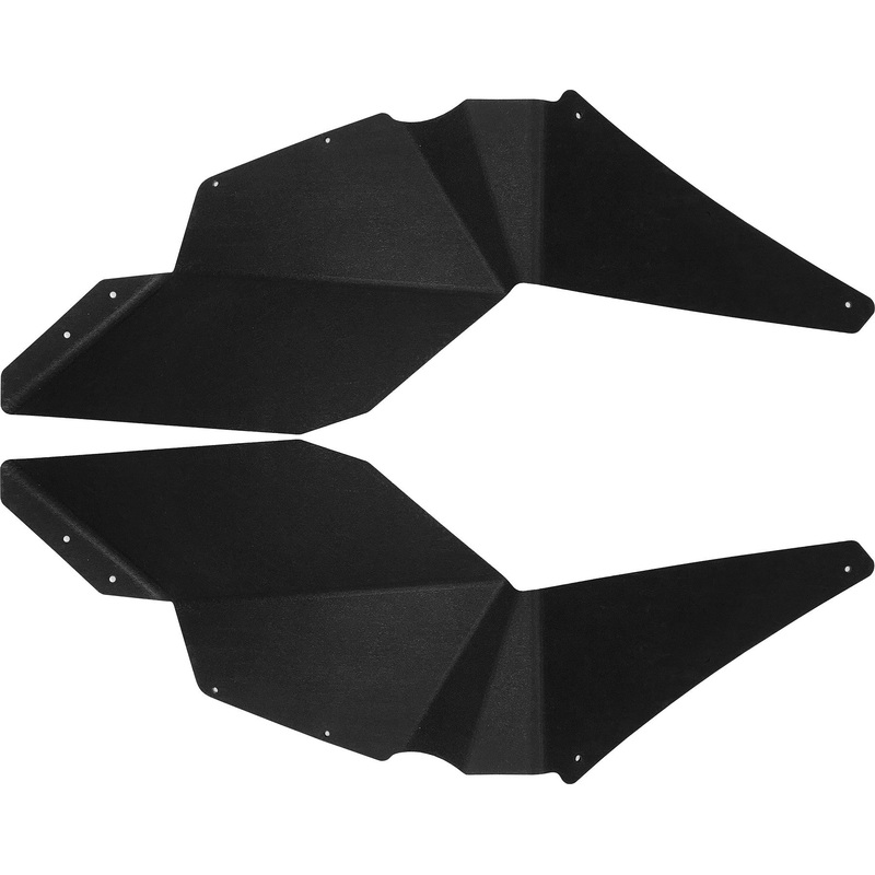 SPIKE OVER FENDERS BLK SET(4) YAM YXZ 44-1400