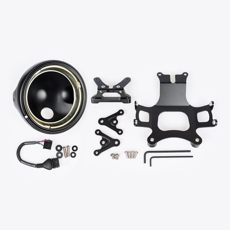 JW SPEAKER HEADLAMP CONVERSION KIT DUCATI MONSTER 15-UP 703511