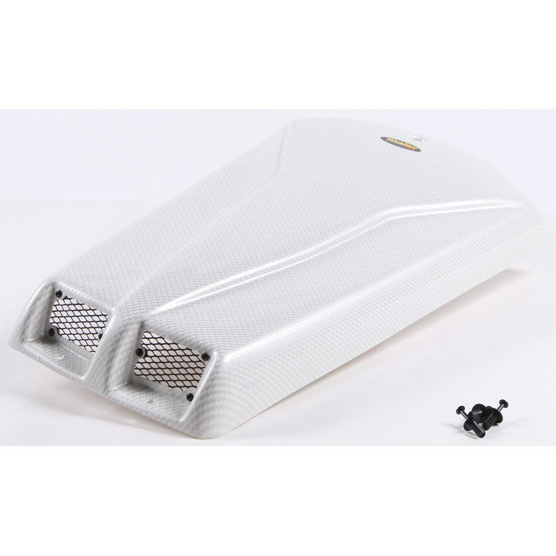 MAIER DUAL VENT SCOOP (WHITE CARBON) 19027-31